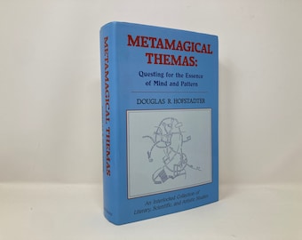 Metamagical Themas by Douglas R. Hofstadter HC Hardcover 1st First LN Like New 1985  140759