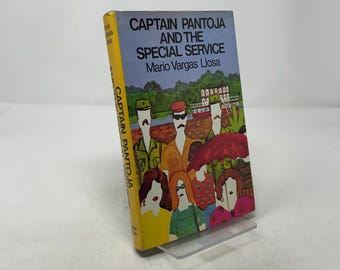 Captain Pantoja and the Special Service by Mario Vargas Llosa HC First Edition Hardcover Very Good 1978 323510