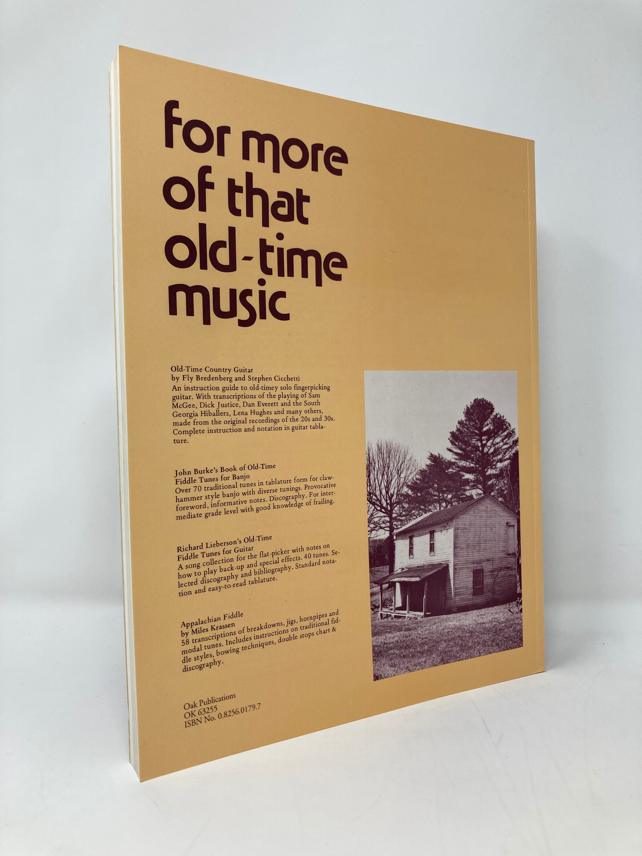 Old-time String Band Songbook PB Paperback 1st First LN Like