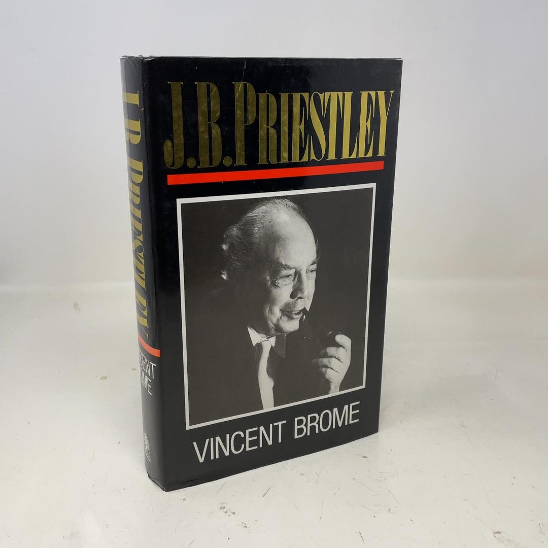 J. B. Priestley by Vincent Brome HC First Edition Hardcover Like New ...
