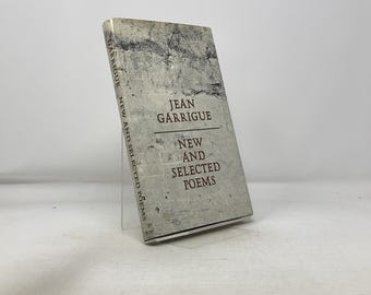 New and Selected Poems by Jean Garrigue HC First Thus Hardcover Very Good 1967 325210