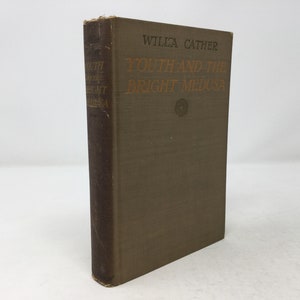 Youth and the Bright Medusa by Willa Cather HC Hardcover 1923 VG Very Good
