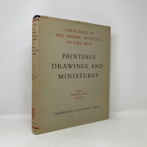 Paintings, Drawings, and Miniatures by C.D. Medley HC Hardcover 1st First VG Very Good 1952  122653