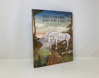 The Unicorn and the Lake par Marianna Mayer HC Relié 1er premier LN Comme neuf 1982 150379