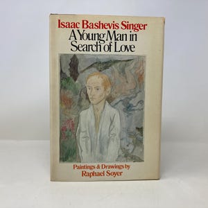 A Young Man in Search of Love by Isaac Bashevis Singer HC Hardcover First 1st Very Good 1978  178067