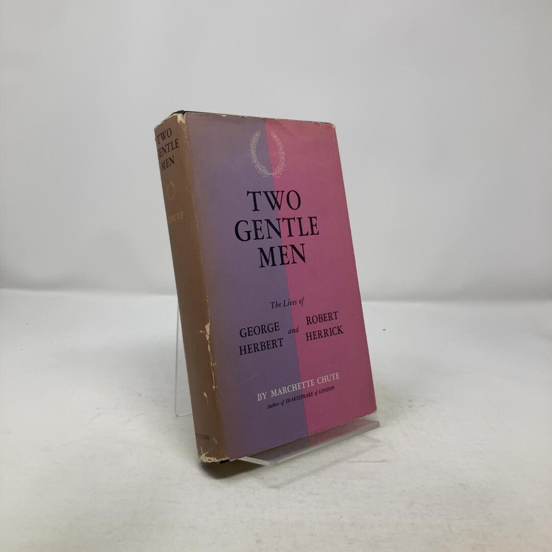 Two Gentle Men by Marchette Chute HC First Edition Hardcover Very Good ...
