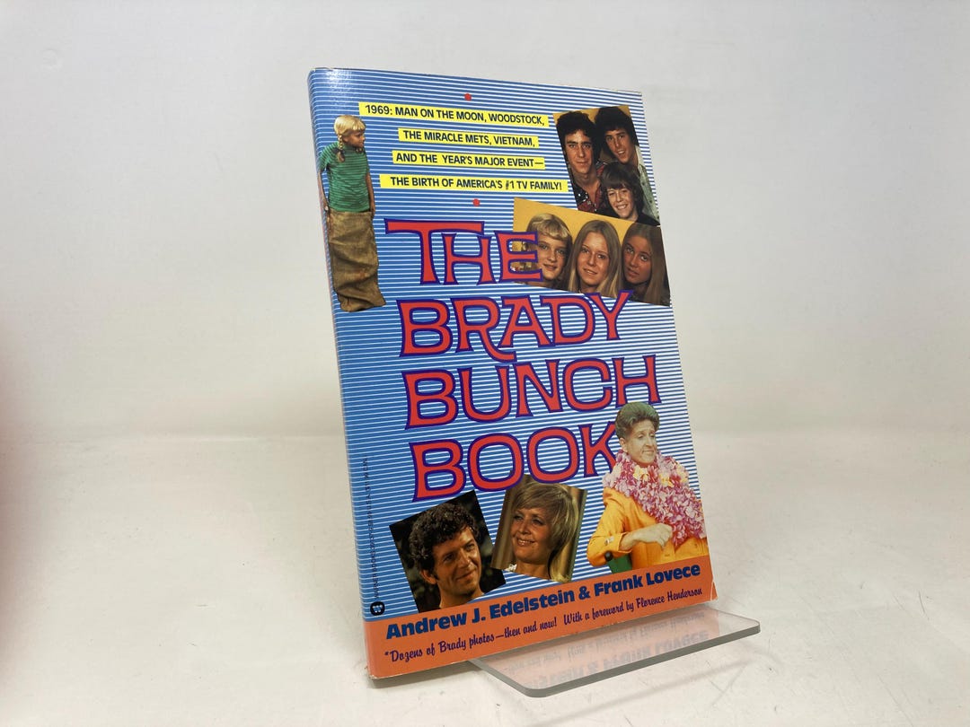 The Brady Bunch Book by Andy Edelstein and Frank Lovece PB Paperback ...