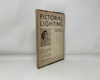 Pictorial Lighting par William Mortensen HC Relié 1er premier VG Très bon 1936 150339