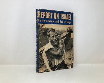 Bericht über Israel von Irwing Shaw HC Hardcover 1. Erstes VG Sehr gut 1950 150373