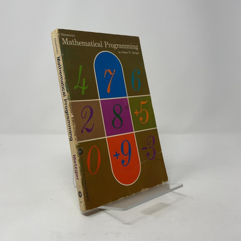 Elementary mathemathisches Programmieren von Robert W. Metzger PB First Also Paperback Very Good 1958 400330 Bild 7