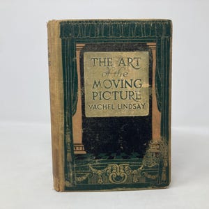 The Art of the Moving Picture by Vachel Lindsay HC Hardcover First 1st Good 1915 190375