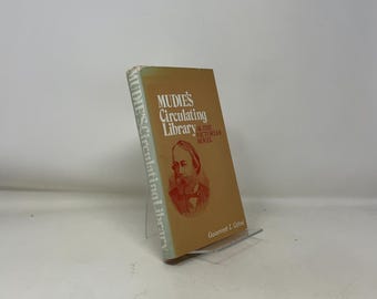 Mudies cirkulerande bibliotek och den viktorianska romanen av Guinevere L Griest HC First Thus Inbunden Mycket bra 1970 370097