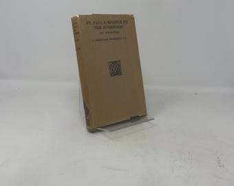 St. Paul's Epistel an die Epheser von J. Armitage Robinson HK Erste Ausgabe Hardcover Sehr gut 1923 321122
