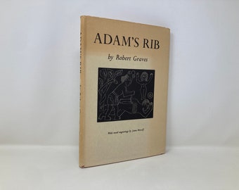 Adam's Rib and Other Poems by Robert Graves HC Hardcover 1st First VG Very Good 1958  150335
