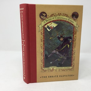 The Ersatz Elevator (A Series of Unfortunate Events, Book 6) by Lemony Snicket Signed HC Hardcover 2001 LN Like New