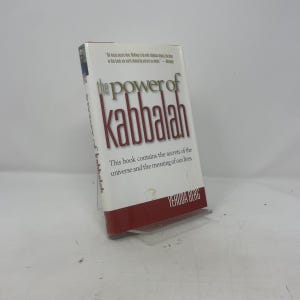 The Power of Kabbalah by Yehuda Berg HC First Thus Hardcover Like New 2001 379346 image 1