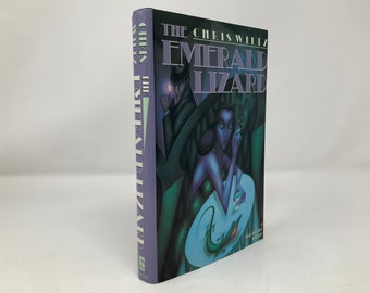 Emerald Lizard: Neal Rafferty Mystery von Christine Wiltz HC Hardcover Erstes 1. Exemplar Sehr gut 1991 Signiert 151004