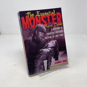 スティーブン・ジョーンズ著『モンスター映画ガイド』PB First That Paperback Like New 2000 345558