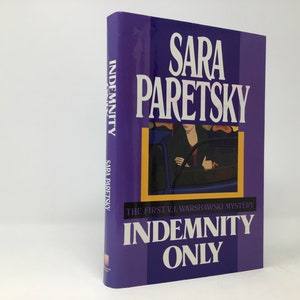 Indemnity Only by Sara Paretsky HC First 1st Very Good 1991