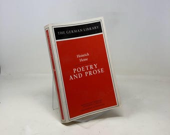 Poésie et prose par Heinrich Heine PB Première édition Broché Très bon 1982 309027