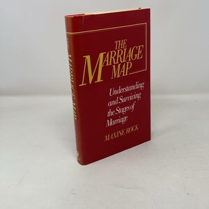 The Marriage Map von Maxine Rock HK Erste Ausgabe Hardcover Sehr Gut 1986 303477