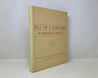 All in a Lifetime von John Langeloth Loeb Signiertes HC Hardcover 1. Erstes LN Wie neu 1996 153048