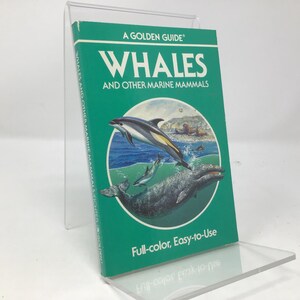 Whales and Other Marine Mammals by George S. Fichter PB Paperback 1st First LN Like New 1990  154229