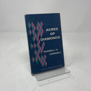 Acres of Diamonds by Russell H. Conwell HC First Edition Hardcover Very Good 1960 403816