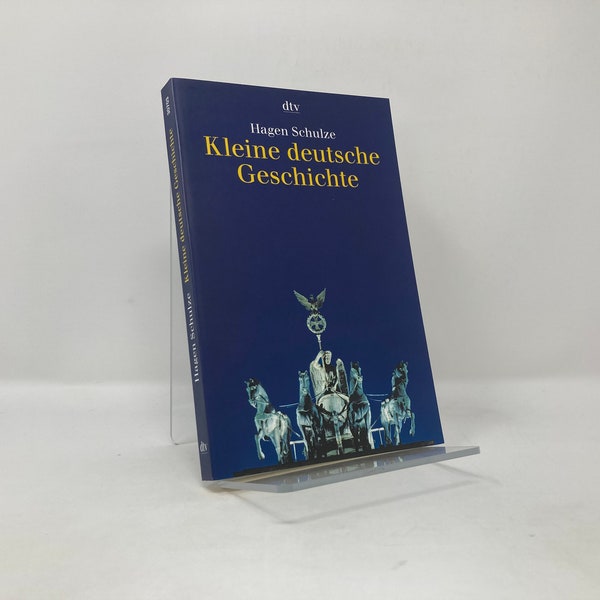 Kleine Deutsch Geschichte: Mit Grafiken, Karten und Zeittafel by Hagen Schulze PB First 1st Like New Paperback 1998