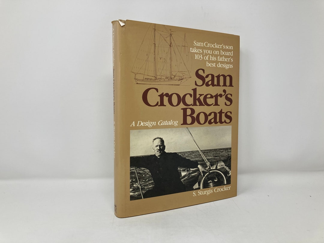 Sam Crockers Boats A Design Catalog by Sturgis Crocker HC Etsy