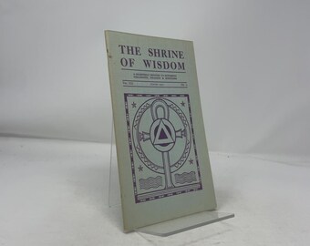 Der Schrein der Weisheit Vol. XIX Herbst 1937 Nr. 73 von The Shrine of Wisdom PB Erstausgabe Taschenbuch Very Good 1937 327416