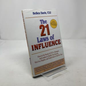 The 21 Laws of Influence by Hellen Davis Signed HC First Edition Hardcover Like New 2004 310012