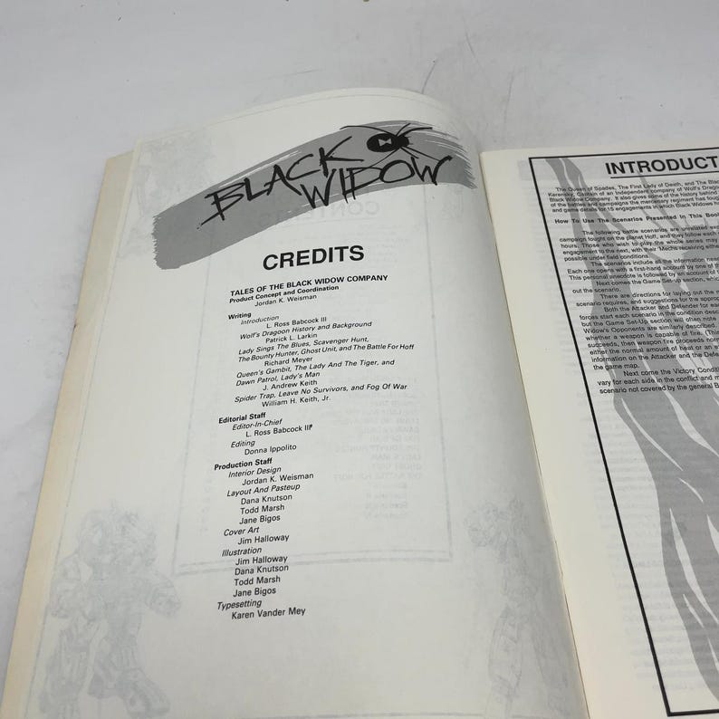 Contos da Companhia Viúva Negra (Battletech) por Jordan K. Weisman PB Primeira Edição Brochura Como Nova 1985 380675 imagem 4