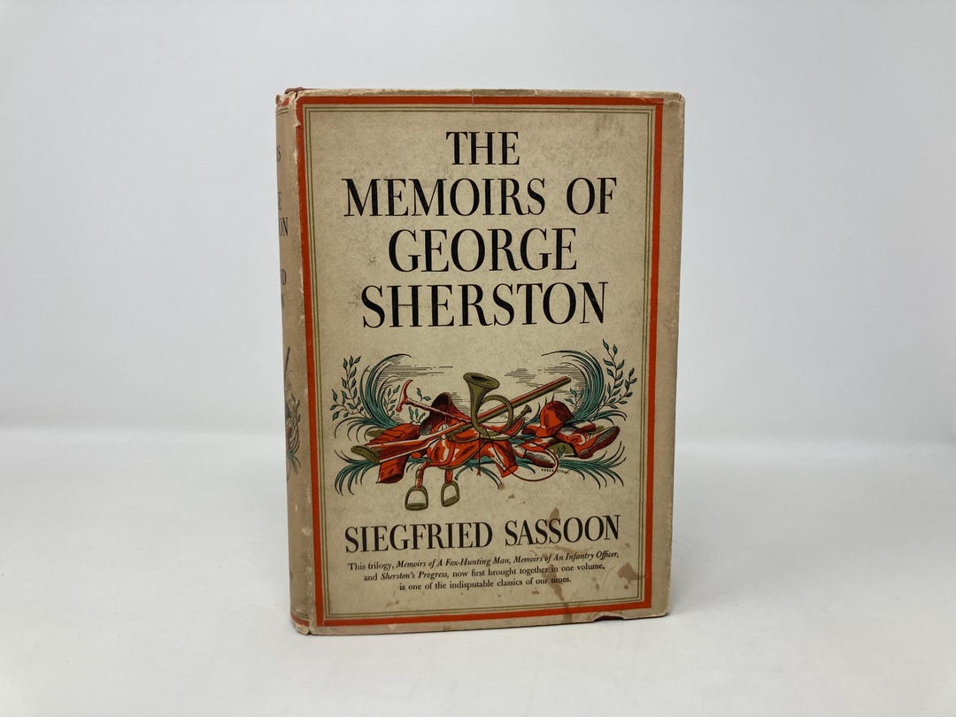 The Memoirs of George Sherston by Siegfried Sassoon HC Hardcover First ...