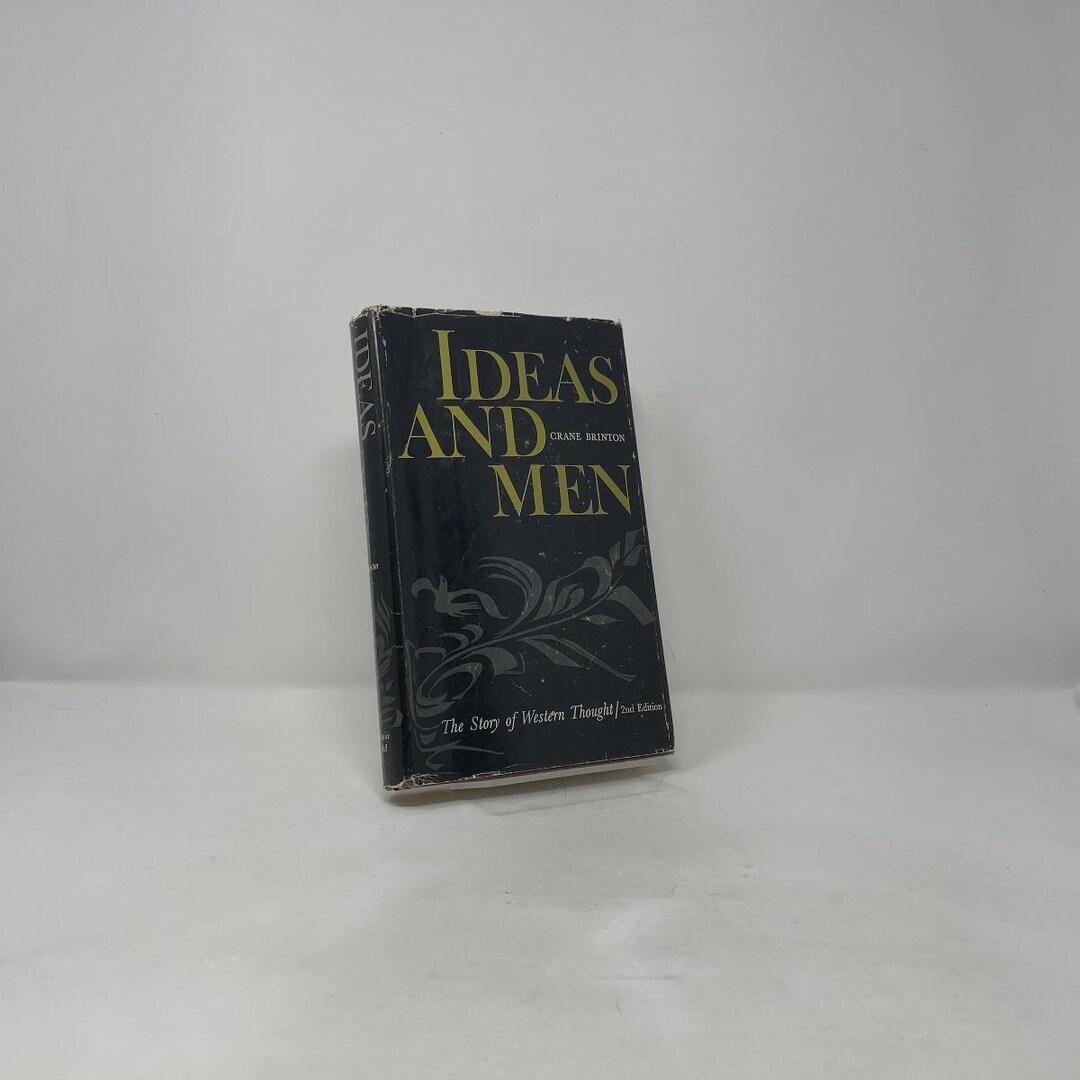 Ideas and Men by Crane Brinton HC First Edition Hardcover Very Good ...