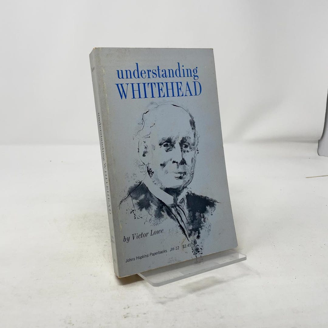 ホワイトヘッドの理解 ビクター・ロウ著 PB First That Paperback Very