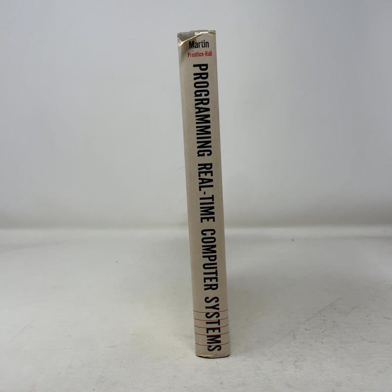 Programmazione di sistemi informatici in tempo reale di James Martin HC Prima edizione Copertina rigida Molto buono 1965 349804 immagine 4