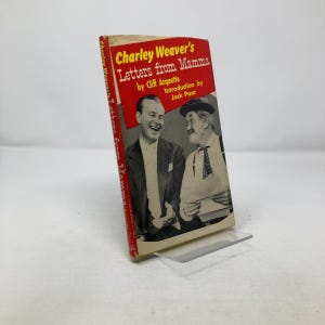 Cartas de mamá de Charley Weaver por Cliff Arquette HC Primera edición Tapa dura Muy bueno 1959 310248