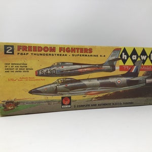 Hawk Freedom Fighters F84F Thunderstreak Supermarine K-4 1/72 Scale MK 131633