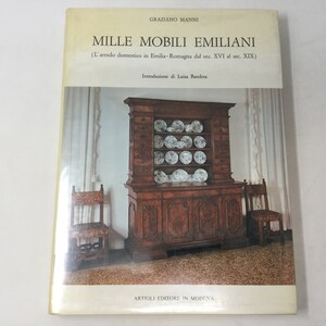 Mille Mobili Emiliani by Graziano Manni HC Hardcover 1980 LN Like New