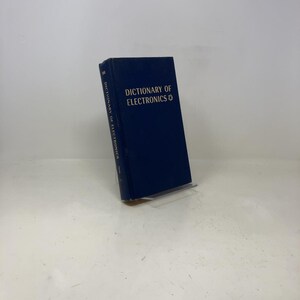 Diccionario de electrónica de Harley Carter HC 2.ª edición Tapa dura Muy bueno 1976 314847