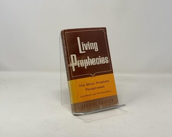 Living Prophecies by Kenneth N. Taylor  PB First Thus Paperback Very Good 1965 300990