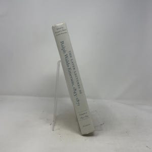 Le ultime lezioni di Ralph Waldo Emerson, 1843-1871 (Volume 1 di Ralph Emerson HC Prima edizione Copertina rigida Come nuovo 2001 402355 immagine 2