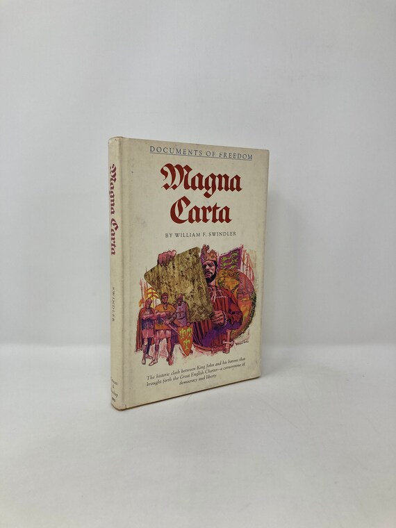 マグナ・カルタ ウィリアム F. スウィンドラー著『マグナ カルタ』HC First VG 1968