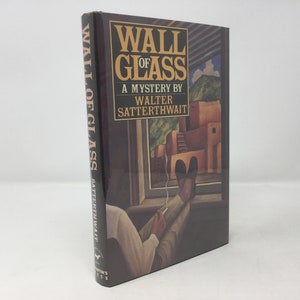 Wall of Glass by Walter Satterthwait HC Hardcover 1987 LN Like New