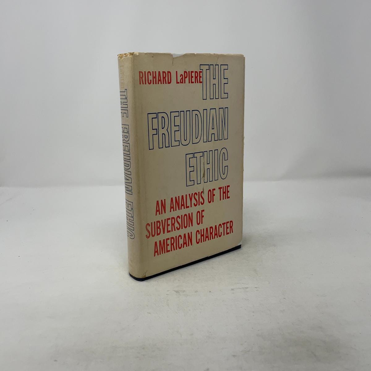 LaPiere 『The Freudian ethic』 The Freudian Ethics by Richard Lapiere HC First Edition Hardcover