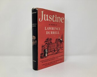 Justine (Alexandria Quartet) by Lawrence Durrell HC 1st First Hardcover Very Good VG 1957 152948