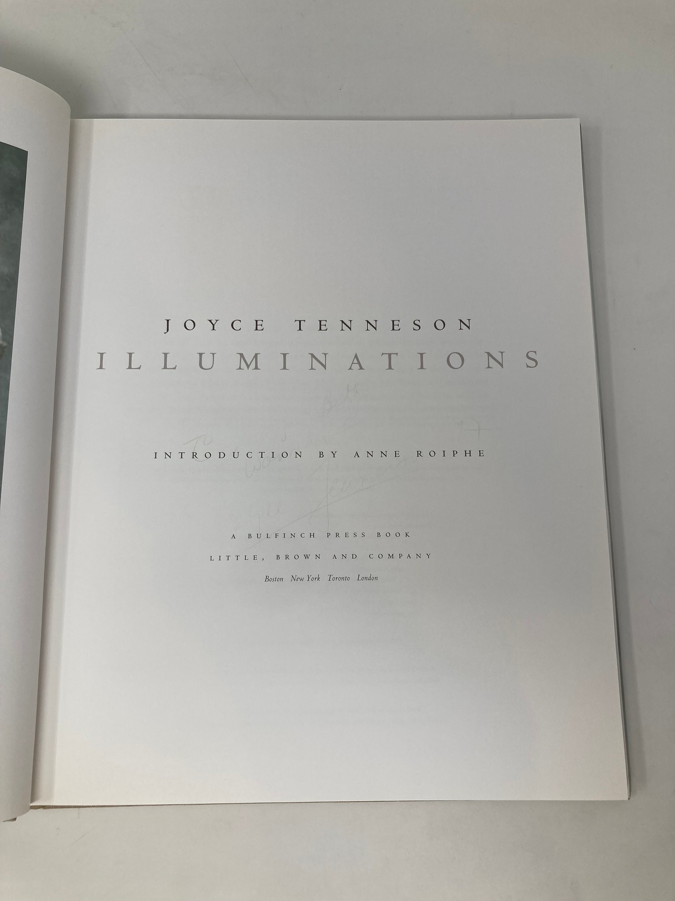 ILLUMINATIONS:Joyce Tennison/ジョイステネソン Illuminations by Joyce Tenneson Hardcover First 1st Like New 1997