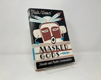 Masked Gods by Frank Waters HC Hardcover VG Very Good 1984  141225