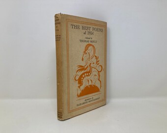 The Best Poems of 1934 von Thomas Moult HC Hardcover 1st First VG Very Good 1934 153192